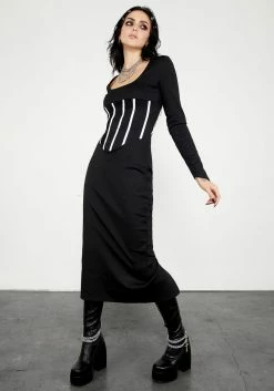 DMT1 Seance Corset Jersey Dress -Womens Clothing Sales 2.1 800x
