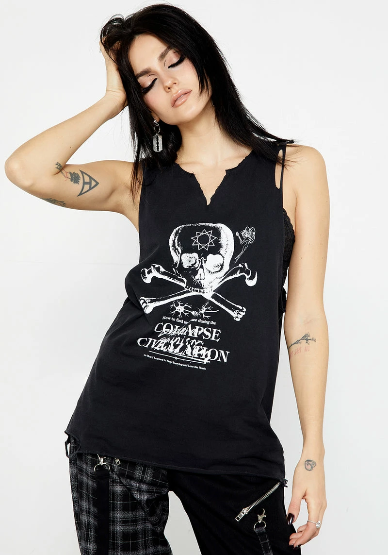 DMT1 Collapse Distressed Vest 4 DMT1 Collapse Distressed Vest - Image 4