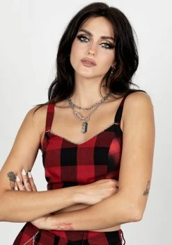 LVT1 Sh!t Show Plaid Bralet -Womens Clothing Sales 4 66278ad0 d558 4232 b5e4 56a548888dbb 800x