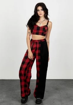 LVT1 Sh!t Show Plaid Bralet -Womens Clothing Sales 5 499e7697 f4d6 4676 90f3 10a7bf0b3da1 800x