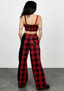 LVT1 Sh!t Show Plaid Bralet -Womens Clothing Sales 6 11a343f5 3e6c 443b bb8f 9022ad7f2e85 800x