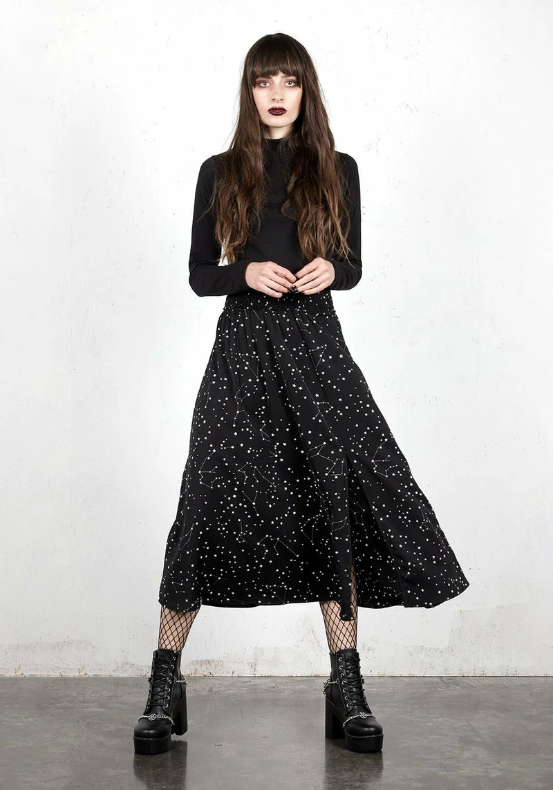 MET1 Celestial Midaxi Skirt 3 MET1 Celestial Midaxi Skirt - Image 3