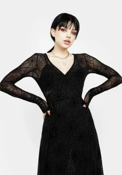 MET1 VENOM MESH WRAP DRESS 14 MET1 VENOM MESH WRAP DRESS -Womens Clothing Sales AW21 147B VENOM MESH WRAP DRESS 06 800x