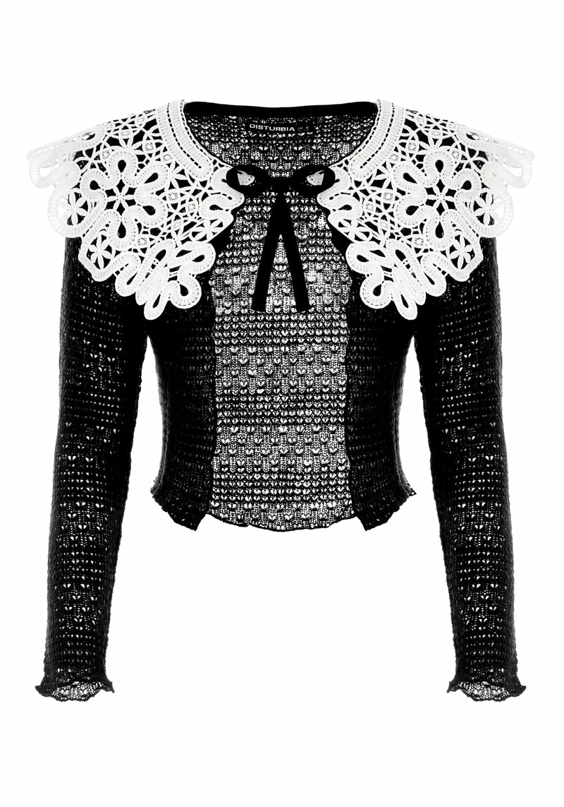 MET1 Slither Collar Cardigan 4 MET1 Slither Collar Cardigan - Image 4