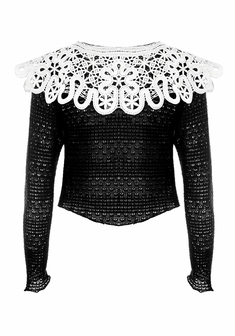 MET1 Slither Collar Cardigan 5 MET1 Slither Collar Cardigan - Image 5