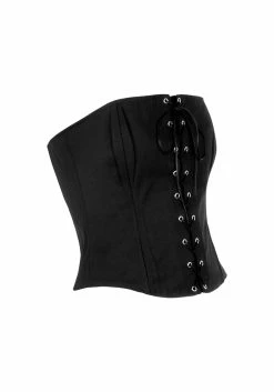 CHI1 MORTICIA LACE-UP CORSET -Womens Clothing Sales AW21CL394 MORTICIA LACE UP CORSET 01 800x