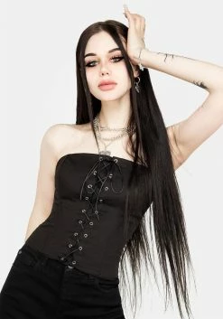 CHI1 MORTICIA LACE-UP CORSET