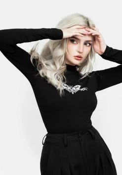 DDS1 Morta High Neck Jersey Bodysuit