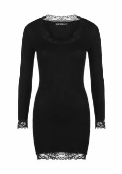 DDS1 Drusilla Lace Trim Mini Dress -Womens Clothing Sales AW21DD103 DRUSILLA LACE TRIM MINI DRESS D 800x