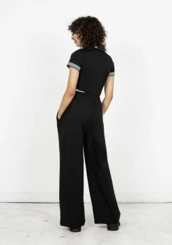 DDS1 Monica Double Waistband Jersey Pants -Womens Clothing Sales AW21DD218 Monica double waistband pants 04 800x