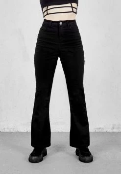 DEN1 Bless This Mess Denim Flares -Womens Clothing Sales AW21DEN302 Bless This Mess Denim Flares rc04 800x