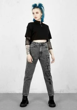 DEN1 Mythic Mom Jeans 15 DEN1 Mythic Mom Jeans -Womens Clothing Sales AW21DEN304 Mythic Mom Jeans rc01 800x