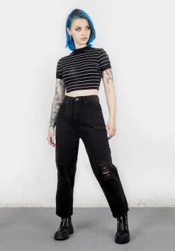 DEN1 Abracadabra Busted Knee Jean -Womens Clothing Sales AW21DEN36 Abracadabra Busted Knee Jeans rc05 800x