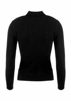 DMT1 Life Sucks High Neck Top -Womens Clothing Sales AW21DM251 LIFE SUCKS HIGH NECK TOP D 3 800x