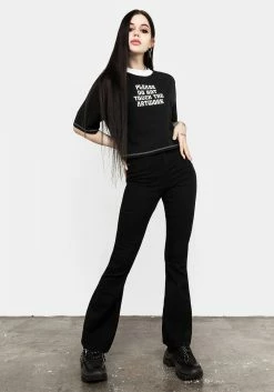 DMT1 Muse Boxy Crop Top -Womens Clothing Sales AW21DM445 MUSE BOXY CROP TOP 001 800x