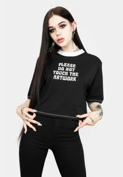 DMT1 Muse Boxy Crop Top