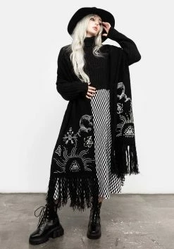 HIG1 Abracula Boucle Scarf