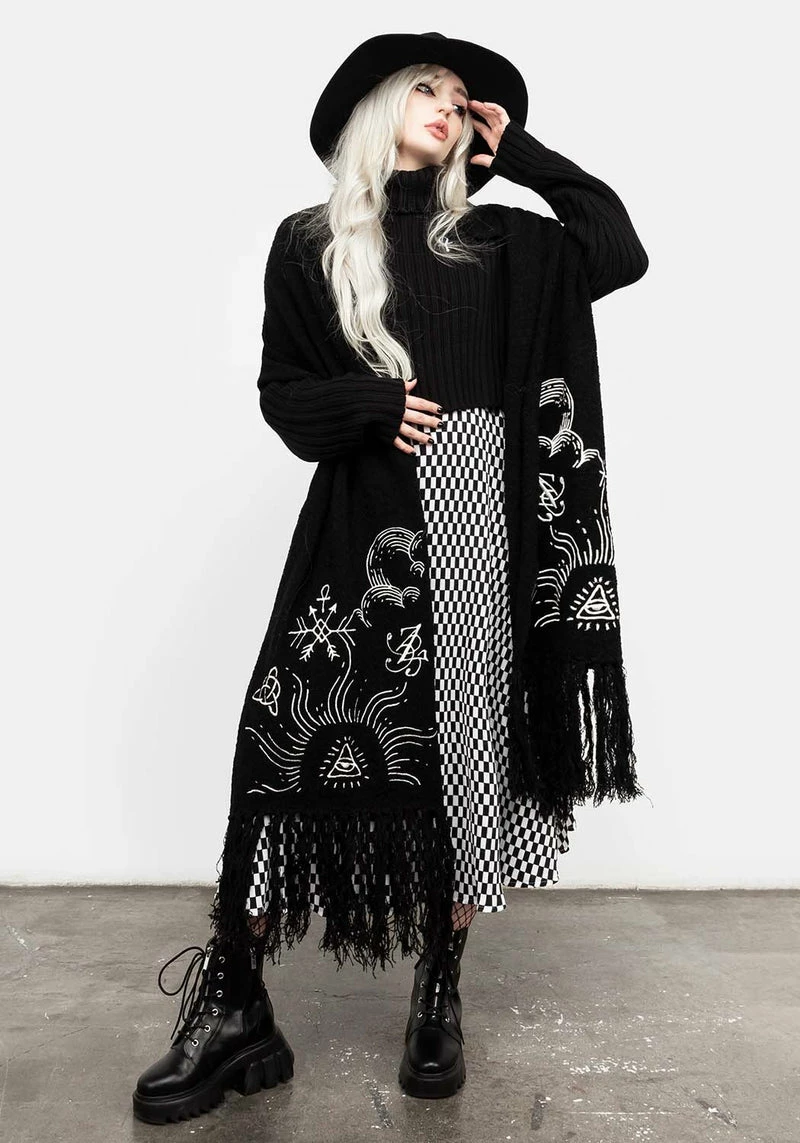 HIG1 Abracula Boucle Scarf 1 HIG1 Abracula Boucle Scarf