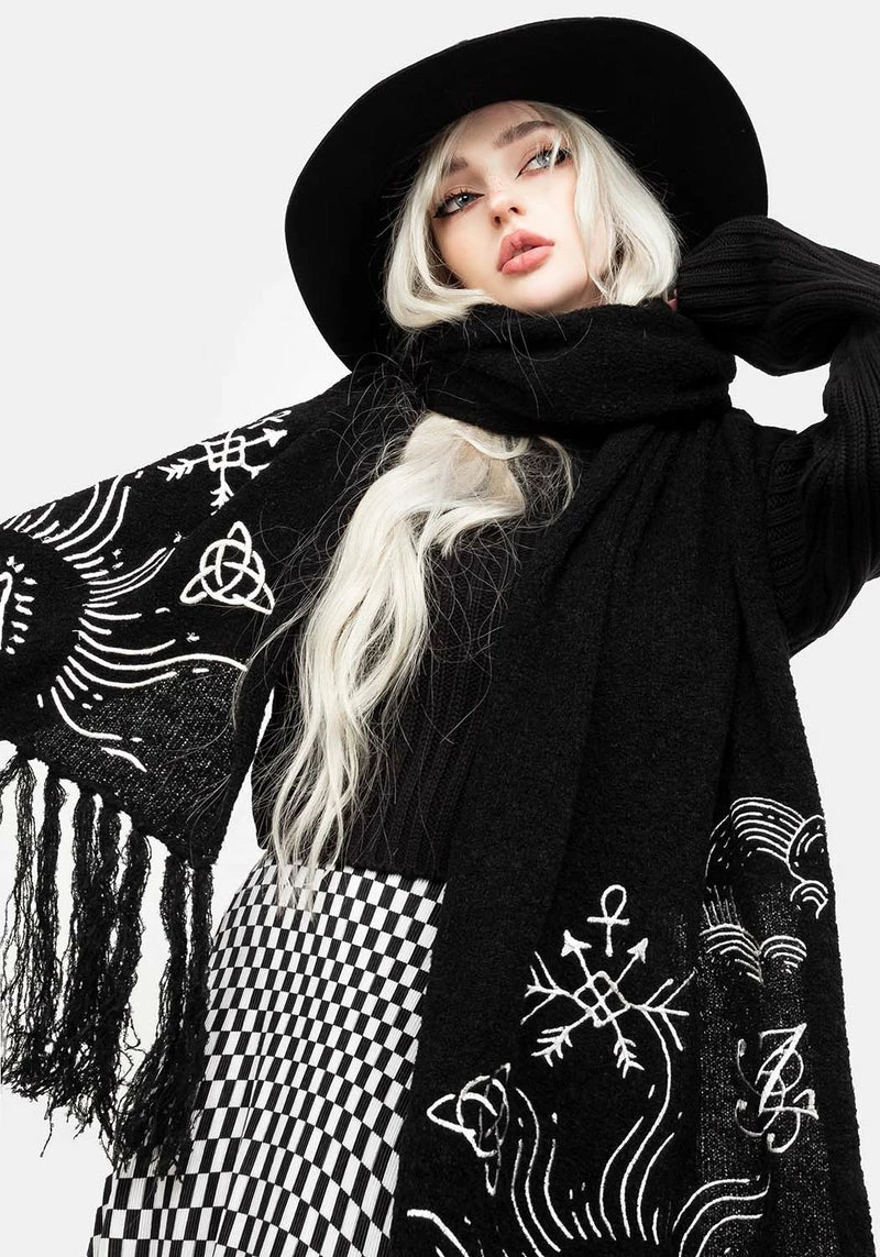 HIG1 Abracula Boucle Scarf 2 HIG1 Abracula Boucle Scarf - Image 2