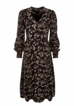 LVT1 Poisonous Plant Puff Sleeve Midi Dress -Womens Clothing Sales AW21LV403 POISONOUS PLANT PUFF SLEEVE MIDI DRESS 01 1050x1500 1c83ab2f 8322 4f16 a1fe 7080b7aa1e3c 800x