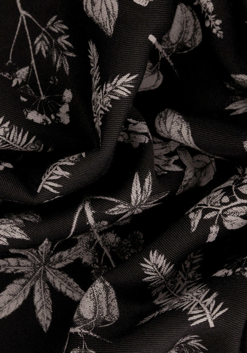 LVT1 POISONOUS PLANT SPLIT MIDI SKIRT 8 LVT1 POISONOUS PLANT SPLIT MIDI SKIRT - Image 8