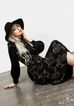 LVT1 Zodiac Button Midi Skirt -Womens Clothing Sales AW21LV454 ZODIAC BUTTON MIDI SKIRT 012 800x