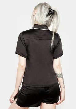 MET1 LULLABY COLLARED PYJAMA TOP -Womens Clothing Sales AW21M136 LA ULLABU PYJAMA TOP 04 800x