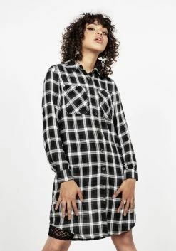 MET1 GRETA SHIRT DRESS