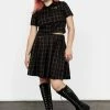 MET1 Jinx Check Co Ord Skirt