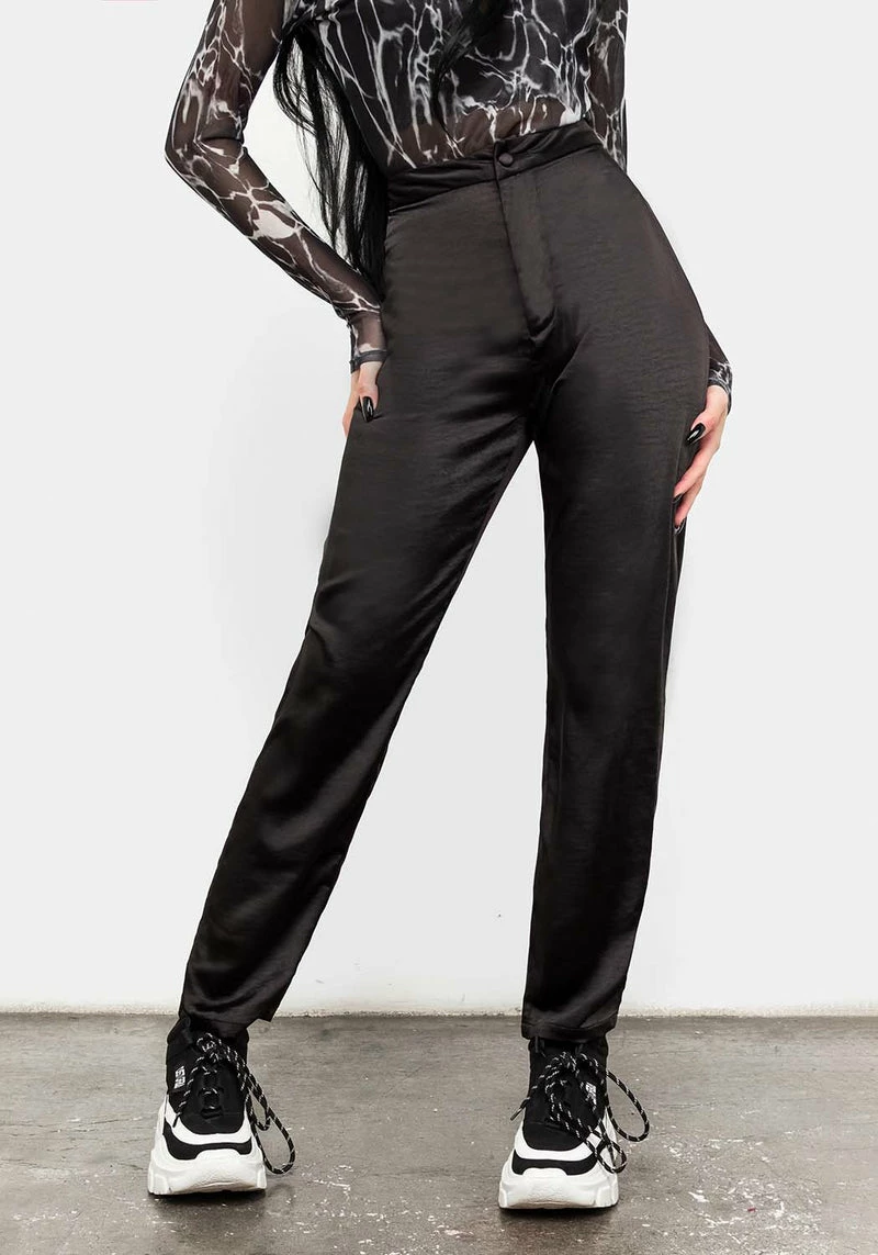 MET1 INCORPOREAL SATIN TROUSERS 2 MET1 INCORPOREAL SATIN TROUSERS - Image 2