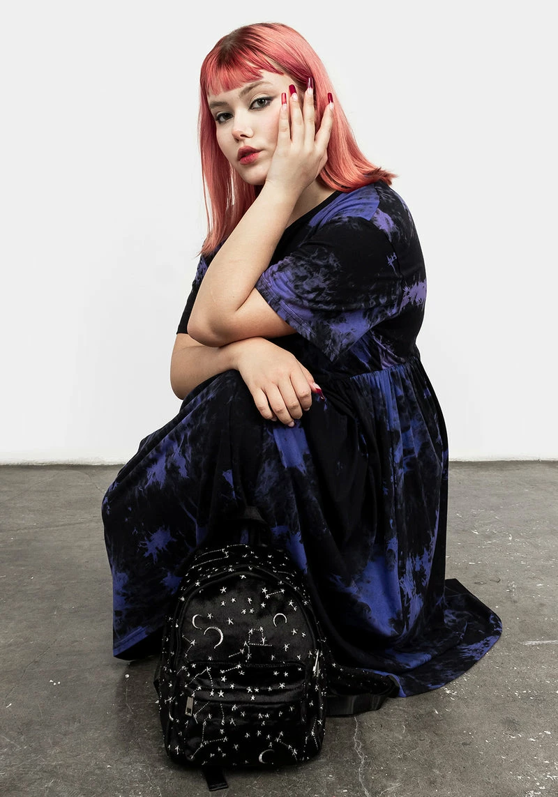 MET1 Purple Haze Midi Skater Dress 4 MET1 Purple Haze Midi Skater Dress - Image 4