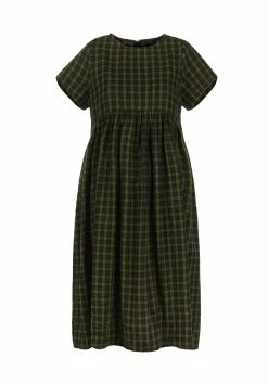 MET1 Terra Gingham Midi Smock Dress -Womens Clothing Sales AW21M296 Terra Gingham Midi Smock Dress D1 800x