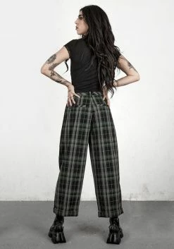 MET1 Bittersweet Check Pants -Womens Clothing Sales AW21M307 BITTERSWEET CHECK PANTS 005 14ca5de9 1a77 4e34 83b7 c97fac7c5235 800x