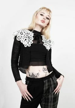 MET1 Slither Collar Cardigan