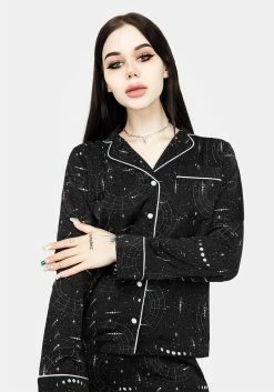 MET1 Celestial Pyjama Shirt Top