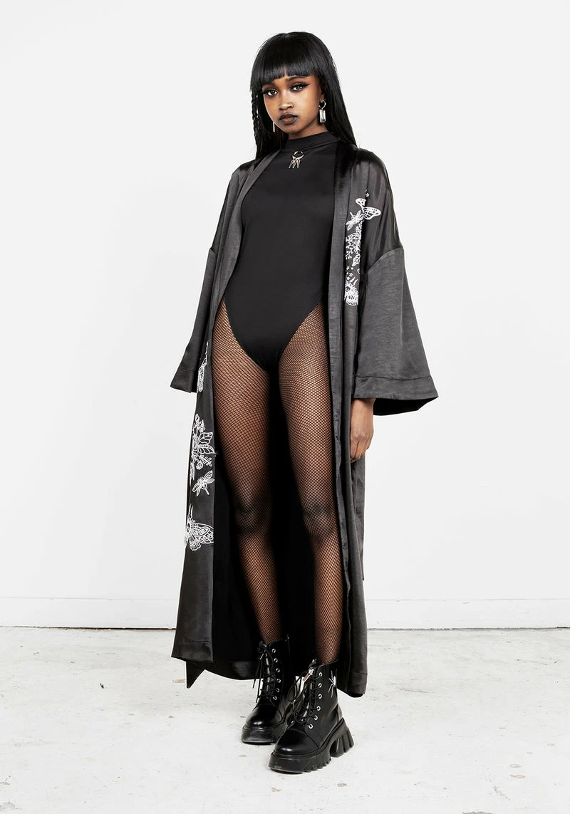 MET1 Deathmoth Embroidered Kimono 6 MET1 Deathmoth Embroidered Kimono - Image 6