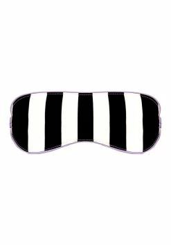 MET1 Beetle Striped Sleep Mask 7 MET1 Beetle Striped Sleep Mask -Womens Clothing Sales AW21M443B Beetle Striped Sleep Mask D1 800x