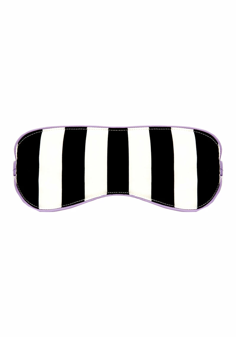 MET1 Beetle Striped Sleep Mask 3 MET1 Beetle Striped Sleep Mask - Image 3