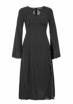 MET1 Chandra 70s Split Midi Dress -Womens Clothing Sales AW21M452 Chandra 70s Split Midi Dress 1 800x
