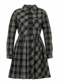 MET1 Melody Check Skater Dress -Womens Clothing Sales AW21M462 melody check skater dress 1 1 800x