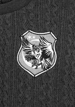 MET1 Glimfeather Varsity Sweatshirt -Womens Clothing Sales AW21M486 GRIMFEATHER VARSITY SWEATSHIRT 2 800x