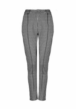 MET1 Martha Gingham Tapered Trousers 13 MET1 Martha Gingham Tapered Trousers -Womens Clothing Sales AW21 M298 MARTHA GINGHAM TAPERED TROUSERS D1 800x