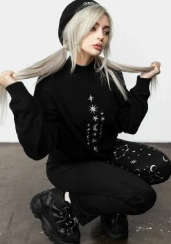 BET1 Chandra Embroidered Jumper -Womens Clothing Sales AW22B140 CHANDRA EMBROIDERED JUMPER 016 800x