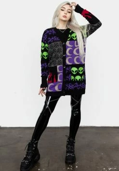 BET1 Illogical Oversized Cardigan -Womens Clothing Sales AW22B160 ILLOGICAL OVERSIZWD CARDIGAN 001 800x