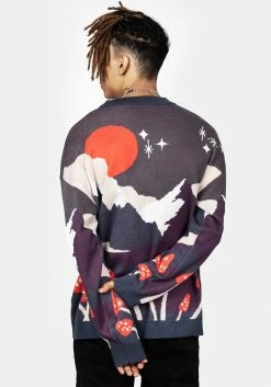 BET1 Faraway Unisex Mock Neck Jumper -Womens Clothing Sales AW22B181 Faraway Oversized Jumper 001 800x