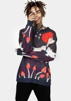 BET1 Faraway Unisex Mock Neck Jumper -Womens Clothing Sales AW22B181 Faraway Oversized Jumper 006 800x