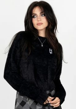 BET1 Mercury Fluffy Crop Jumper