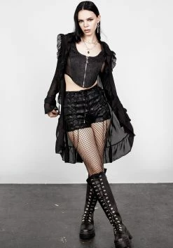 CHI1 Shayla Sheer Frill Tie Dress 13 CHI1 Shayla Sheer Frill Tie Dress -Womens Clothing Sales AW22CL300 Shayla Sheer Frill Tie Dress 009 800x