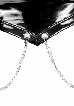 CHI1 Volume Vinyl Bandeau Top 19 CHI1 Volume Vinyl Bandeau Top -Womens Clothing Sales AW22CL309 Volume Vinyl Bandeau Top 1 800x