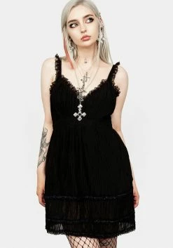 CHI1 5AM Mini Slip Dress